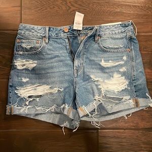American Eagle jean shorts. Tom girl style. New with Tags